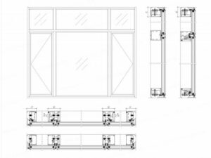Commercial Zenith 110 Curtain Wall System