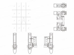 Zenith 40 Series Exposed Frame Curtain Wall