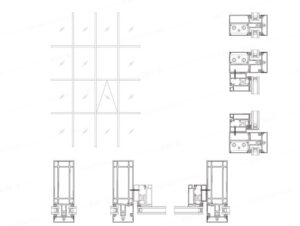Zenith 65 Series Exposed Frame Curtain Wall