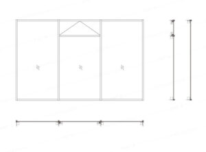 Zenith Ultra-Narrow 20 Exposed Frame Curtain Wall