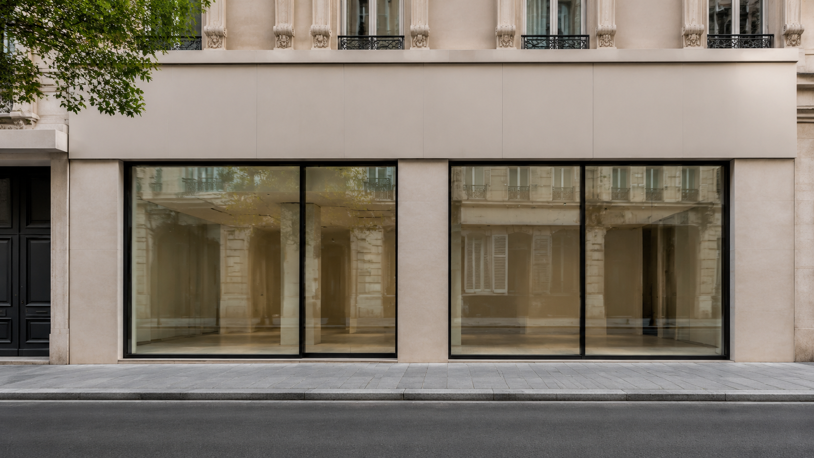 Retail storefront design reference