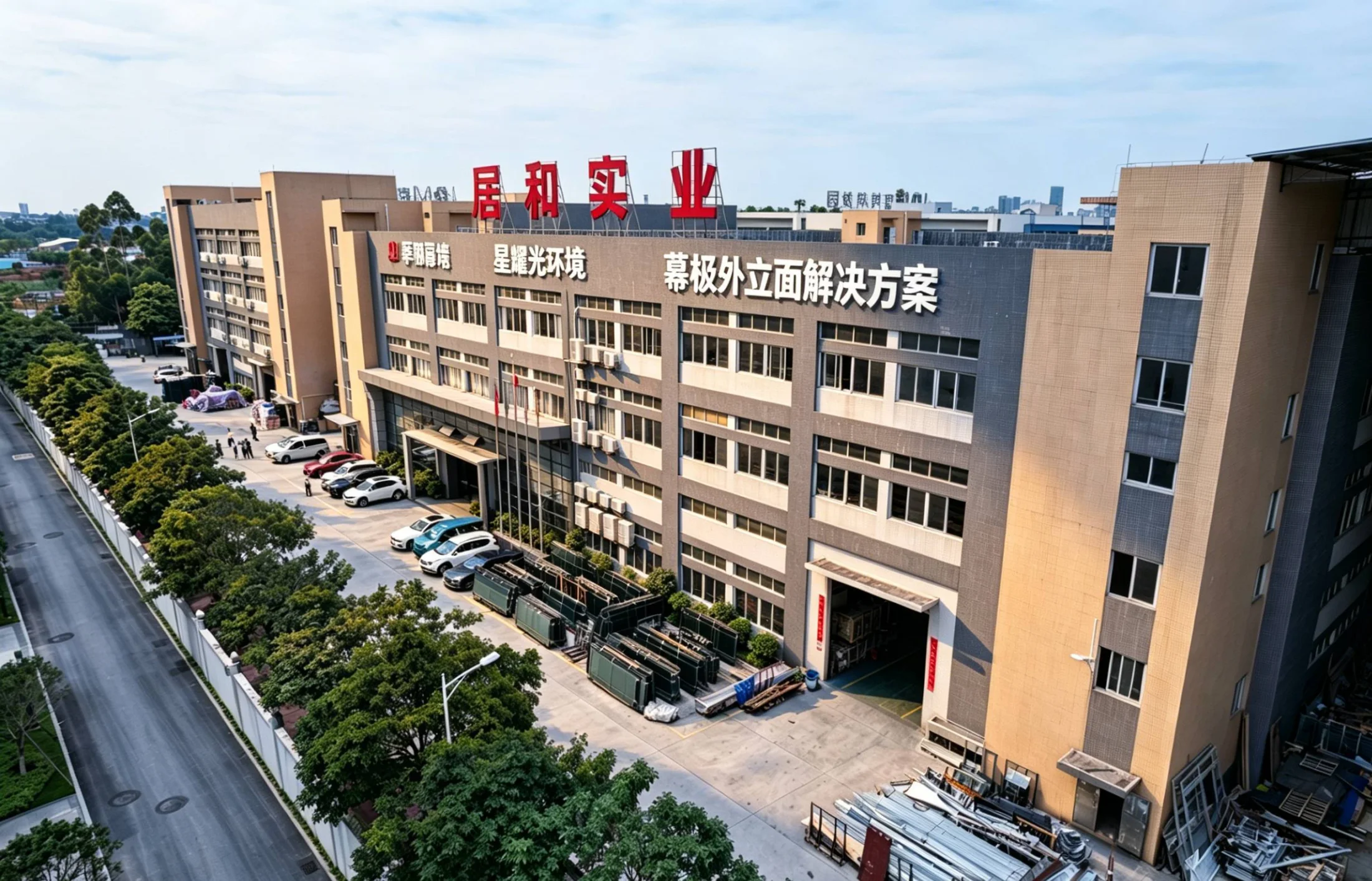 Foshan Juhe factory exterior