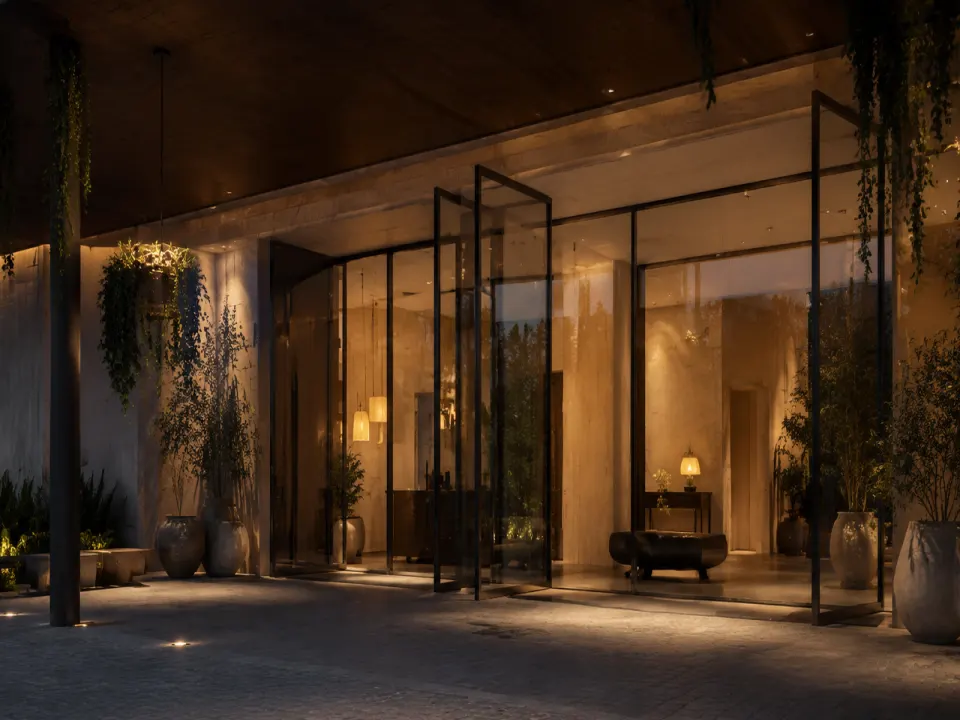 Hospitality facade