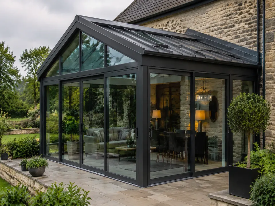 Insulated sunroom
