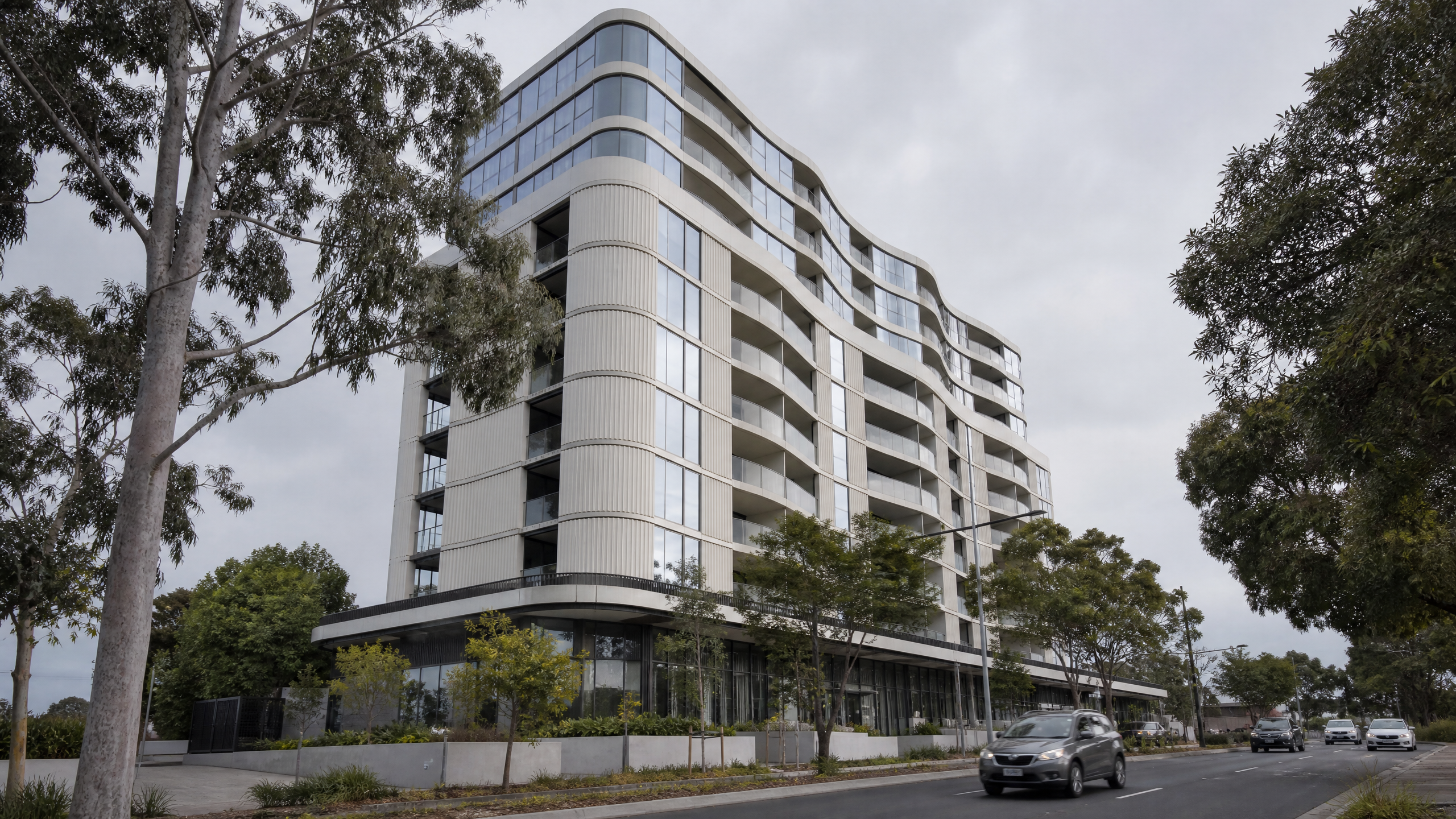 Galleria residential architectural project reference in Glen Waverley