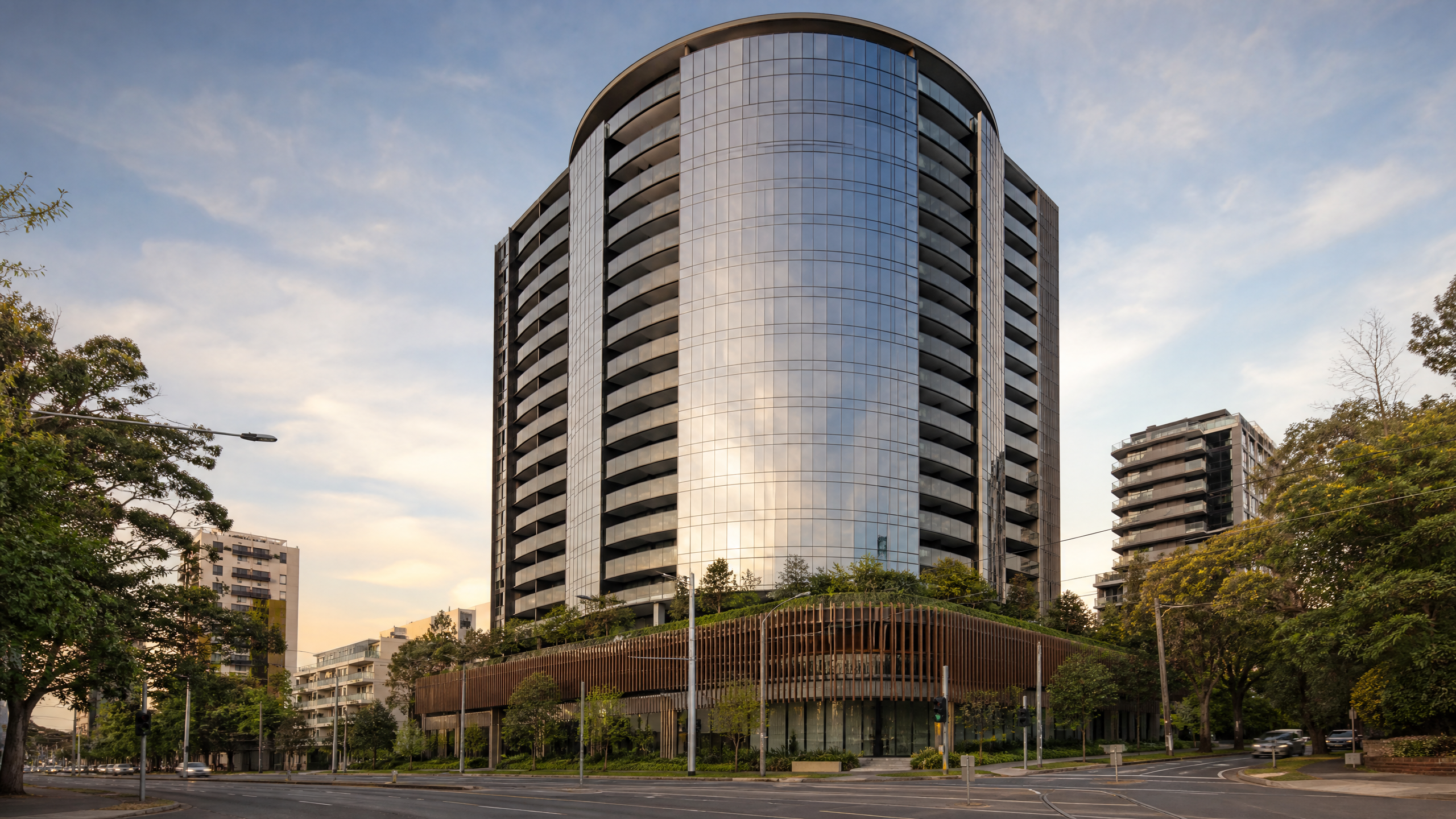 Yarra One residential architectural project reference in South Yarra