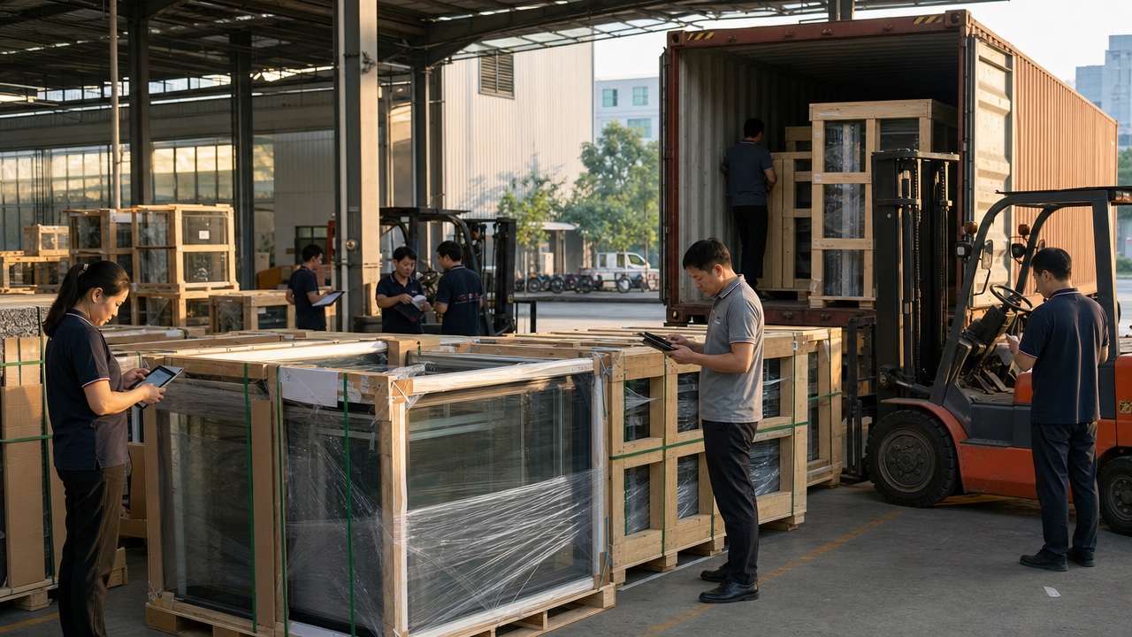 Export dispatch preparation